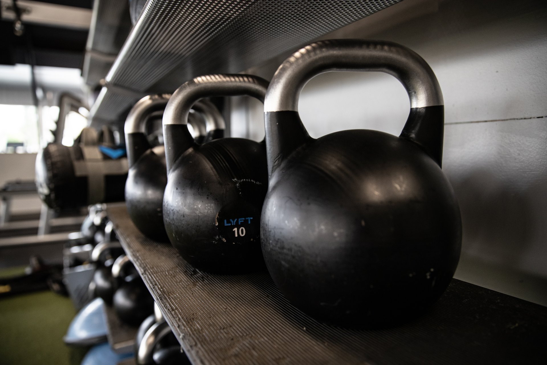 Tier 1 Athletic Performance Lab kettlebell and strength setup